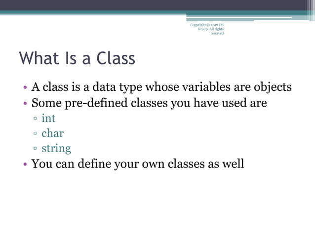 OOP - Introduction | PPT
