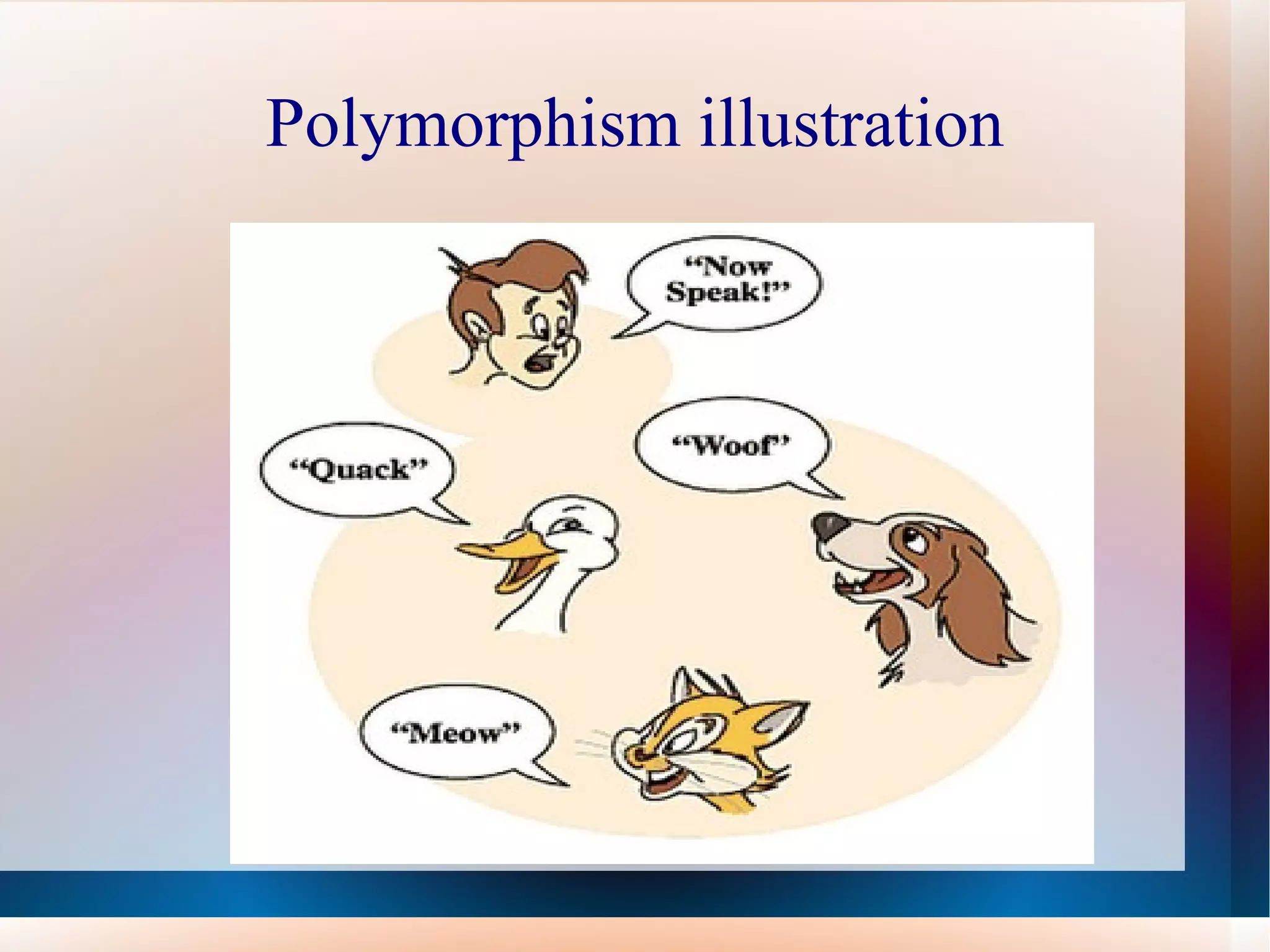 Polymorphism illustration
 