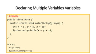 OOP-java-variables.pptx
