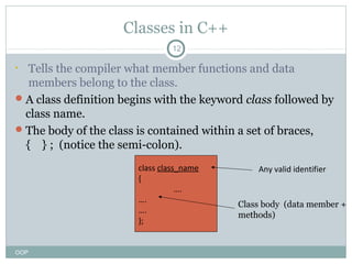 Oop lec 4(oop design, style, characteristics) | PPT