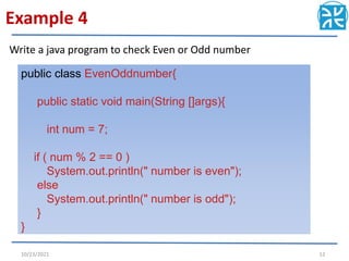 understanding of java basics | PPT