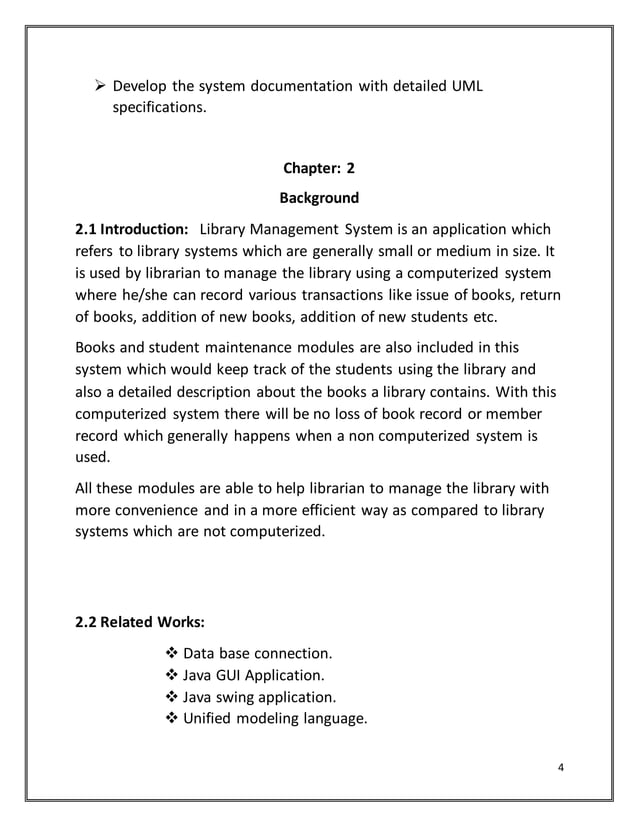 Library Management System Project Report PDF