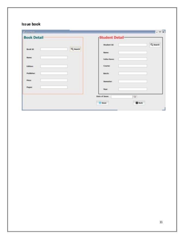 Library Management System Project Report