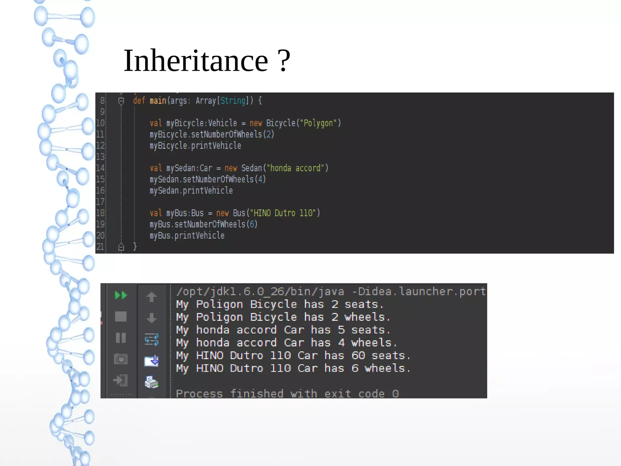 Inheritance ?

 