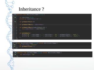 Inheritance ?

 