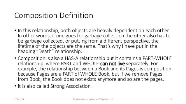 what is the difference between association dependency composition and aggregation in oop