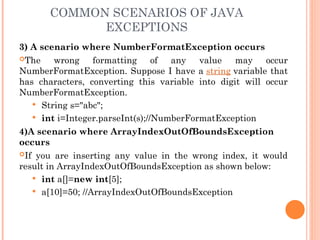 oop-unit-iii-ppt.pptexceptionhandlingobjectorientedprogramming | PPT