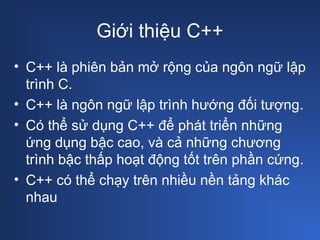 Object-oriented programming Introducings | PPT