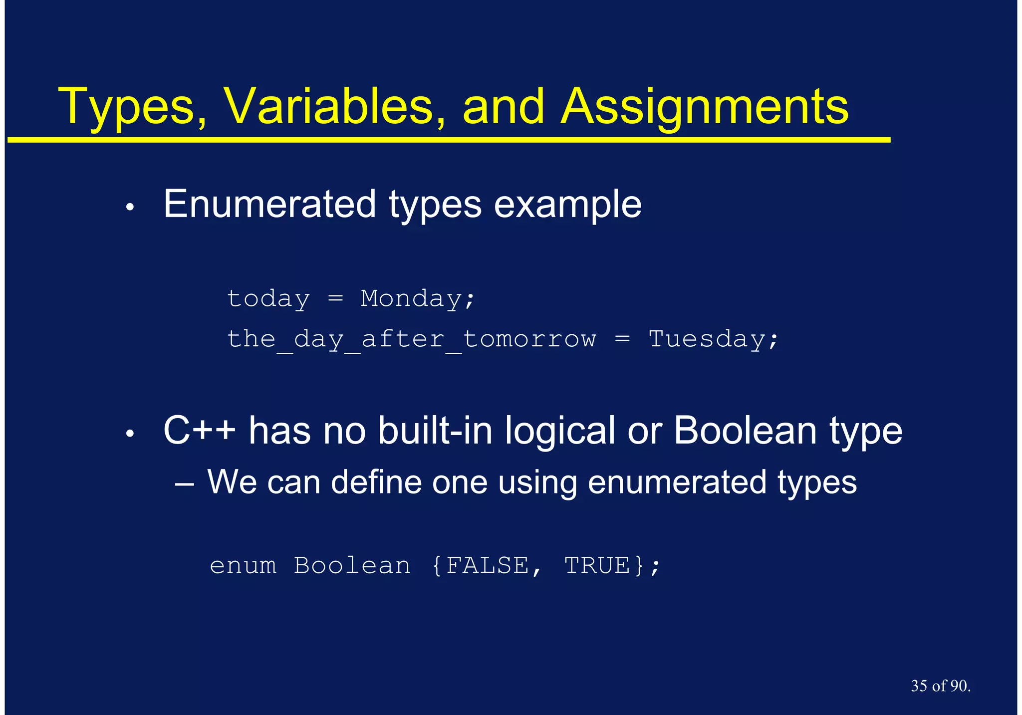 Object oriented programming | PPT