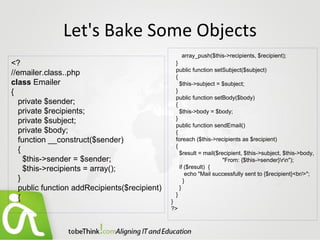 Object Oriented Programming With PHP 5 #2 | PPT