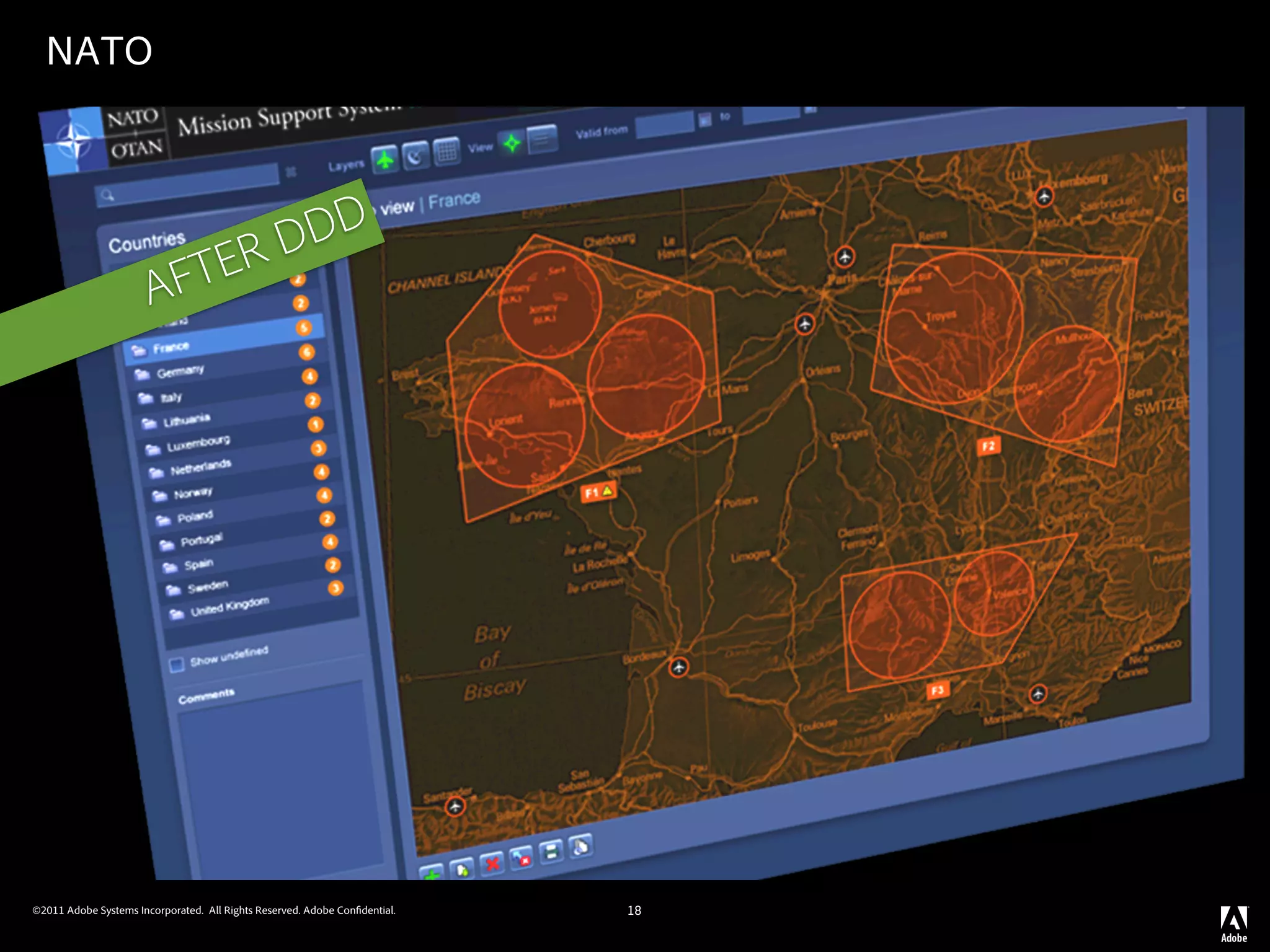NATO



                                                  D DD
                       AFTER




©2011 Adobe Systems Incorporated. All Rights Reserved. Adobe Con dential.   18
 
