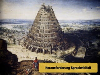 Herausforderung Sprachvielfalt
 