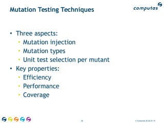 Oop 2015 – Mutation Testing | PDF