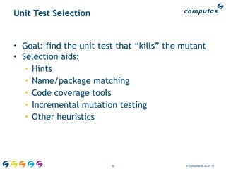 Oop 2015 – Mutation Testing | PDF