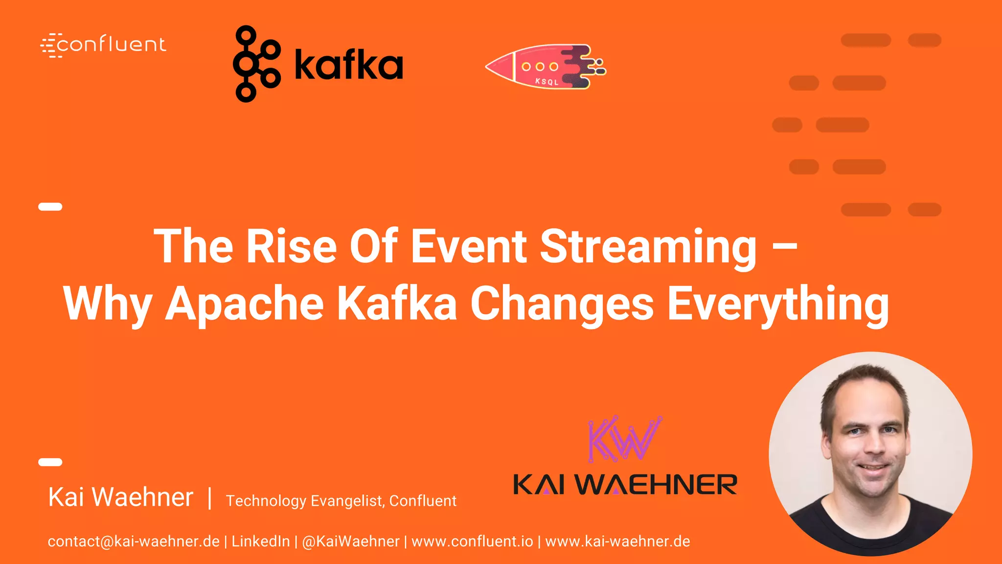 The Rise Of Event Streaming Why Apache Kafka Changes Everything Pdf The Rise Of Event Streaming Why Apache Kafka Changes Everything Pdf