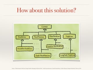 How about this solution?
Source: “Refactoring for Software Design Smells: Managing Technical Debt”, Girish Suryanarayana, Ganesh Samarthyam, Tushar Sharma, Morgan Kaufmann/Elsevier, 2014
 
