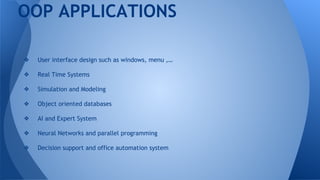 Oop basic overview | PDF