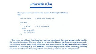 Classes and Objects in Object Oriented Programming | PPTX