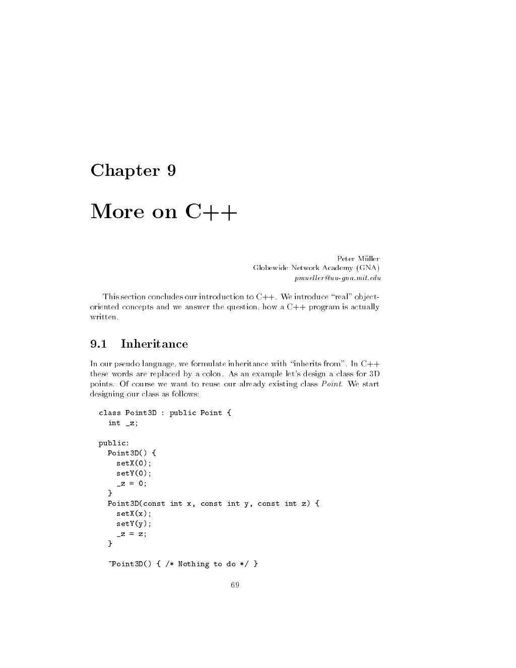 javacc tutorial chapter 1 introduction to javacc 1... Oop c++ tutorial