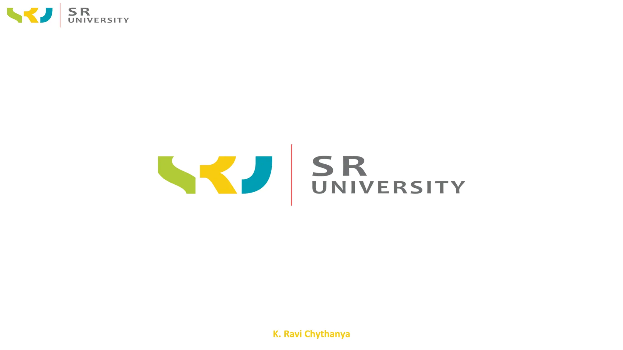 K. Ravi Chythanya
 