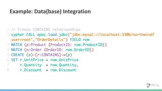 Example: Data(base) Integration
 
