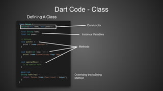 Object-Oriented Programming in Dart - Dragonball Z | PPT