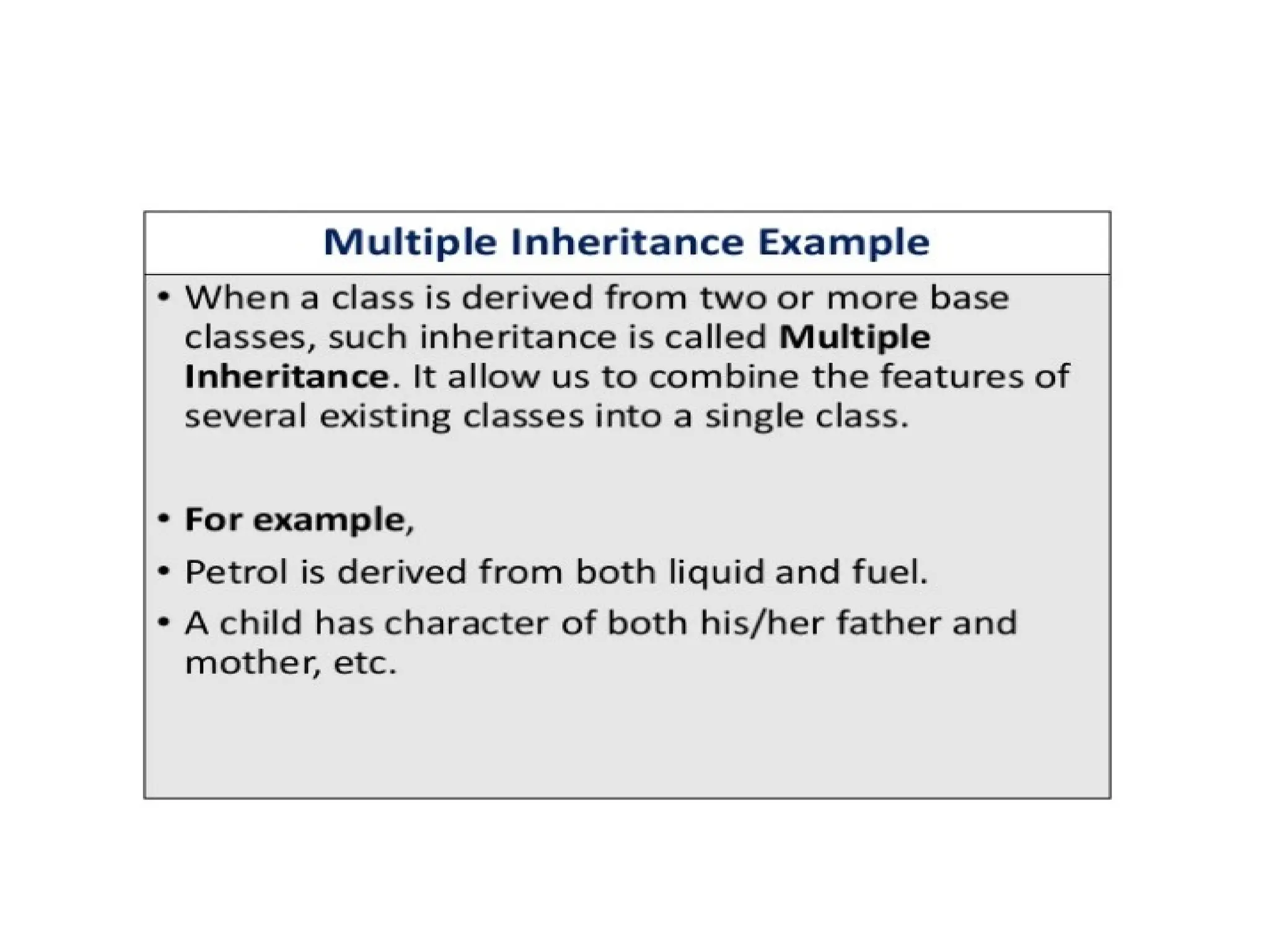 OOP Inheritance in detail with types and examples by komal rokade.pptx