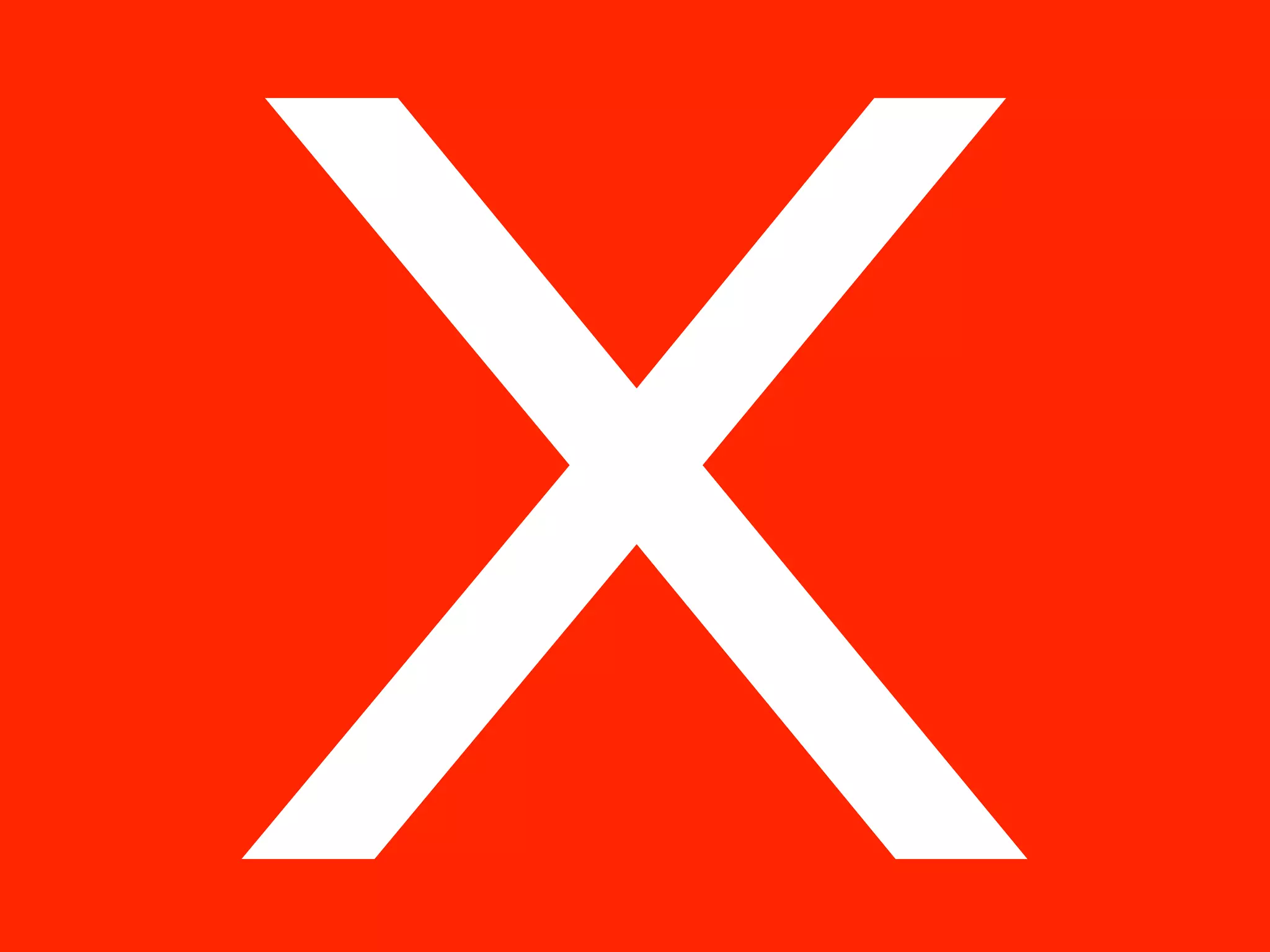 X
 