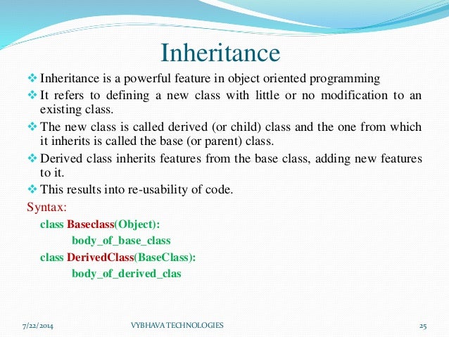Object Oriented Programming in Python