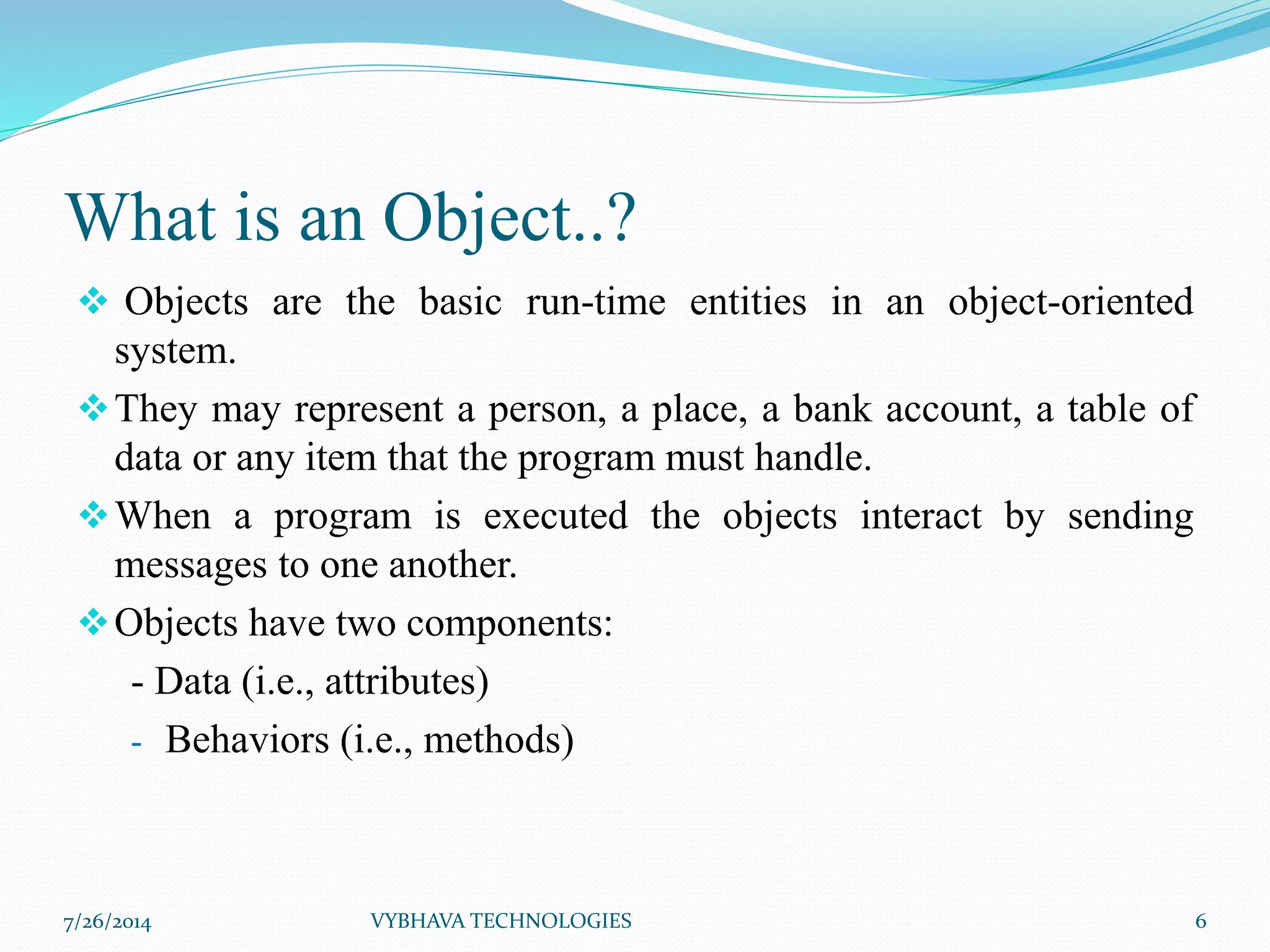 Basics of Object Oriented Programming in Python | PPTX | Programming ...