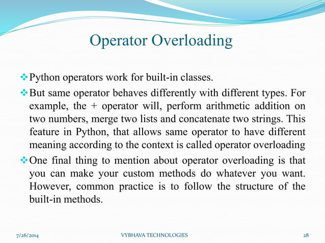 Basics of Object Oriented Programming in Python | PPTX | Programming ...