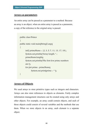 OOP Java | PDF