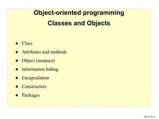 Object oriented programming with java pdf | PDF