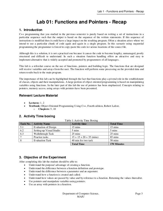 Object Oriented Programming Lab Manual www.vrogue.co