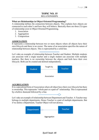 Object Oriented Programming with C# | PDF