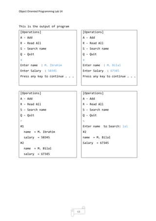 Object Oriented Programming OOP Lab Manual.docx