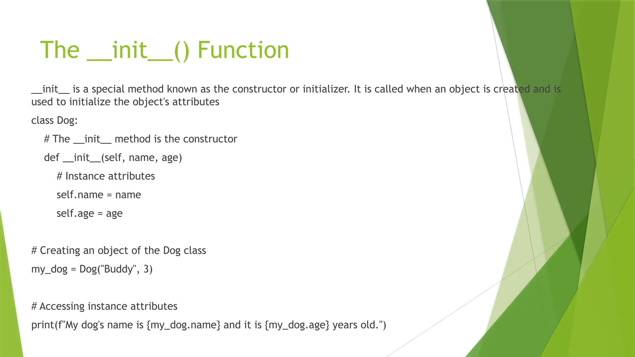 (Oop) object oriented programming (python coding) | PPTX
