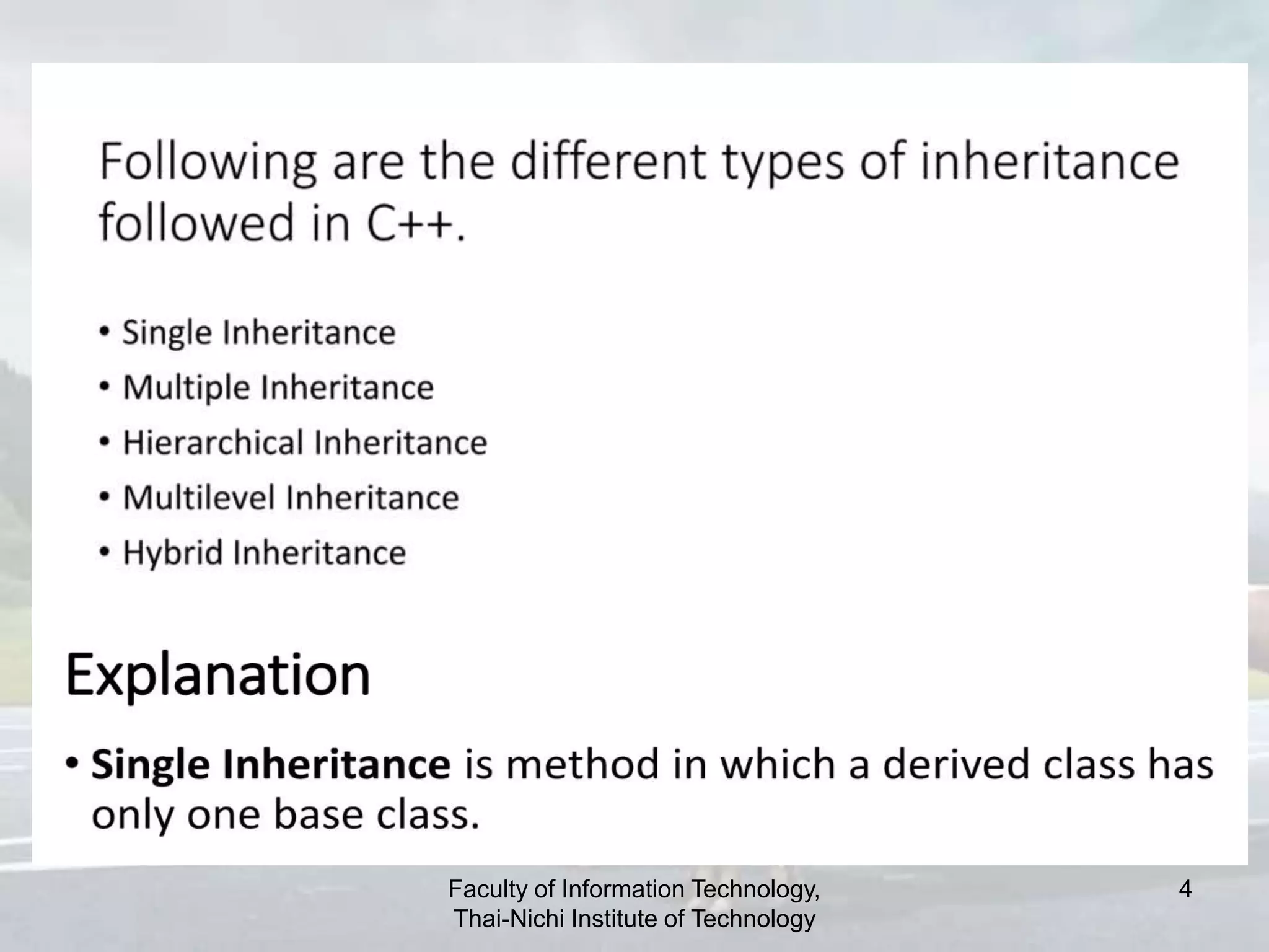 Inheritance in Java | PPT