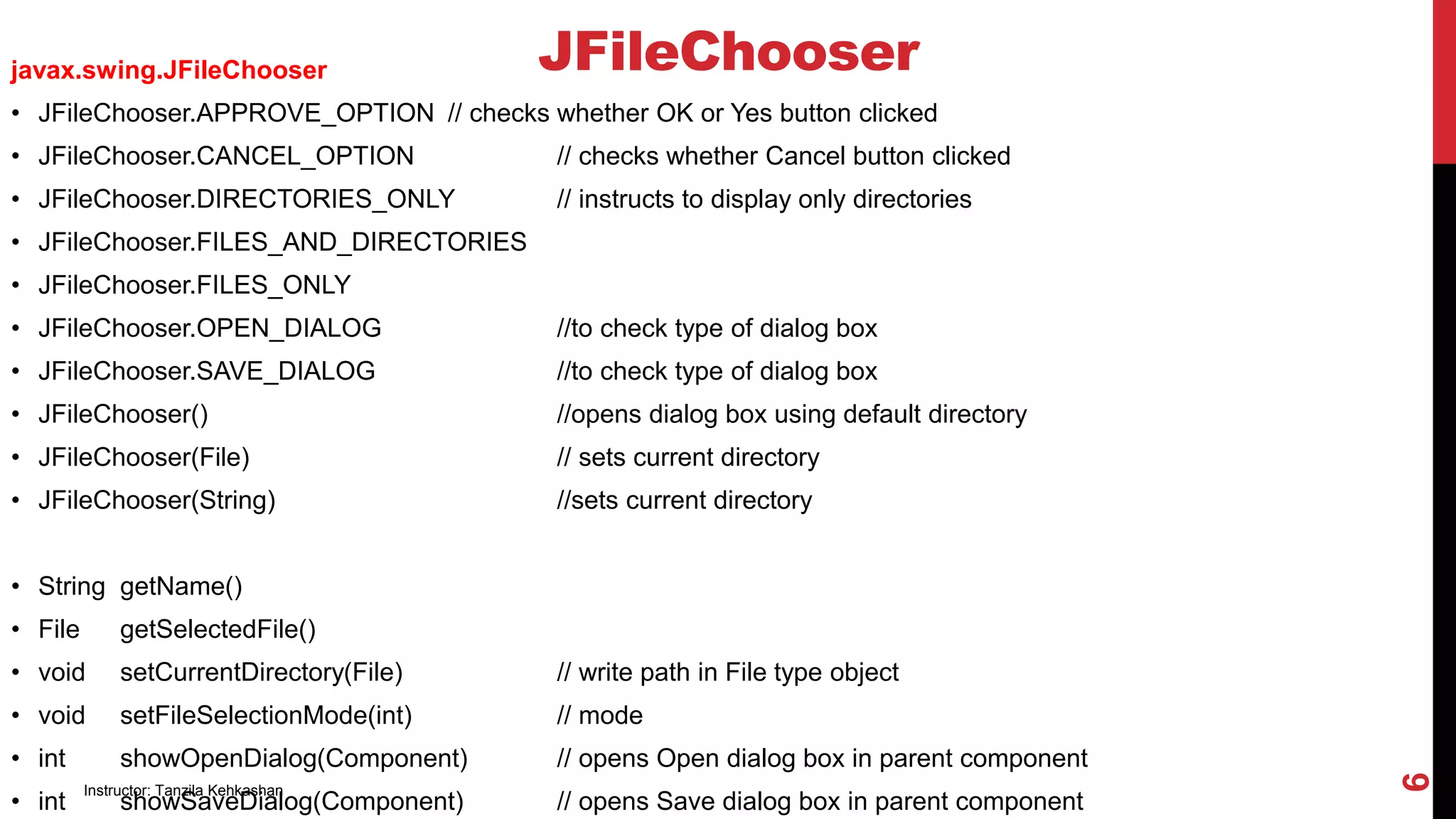 OOP Lecture 15-FileHandling,JFileChooser.pptx | Programming Languages ...