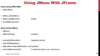 OOP Lecture 19-JMenuBar.pptx