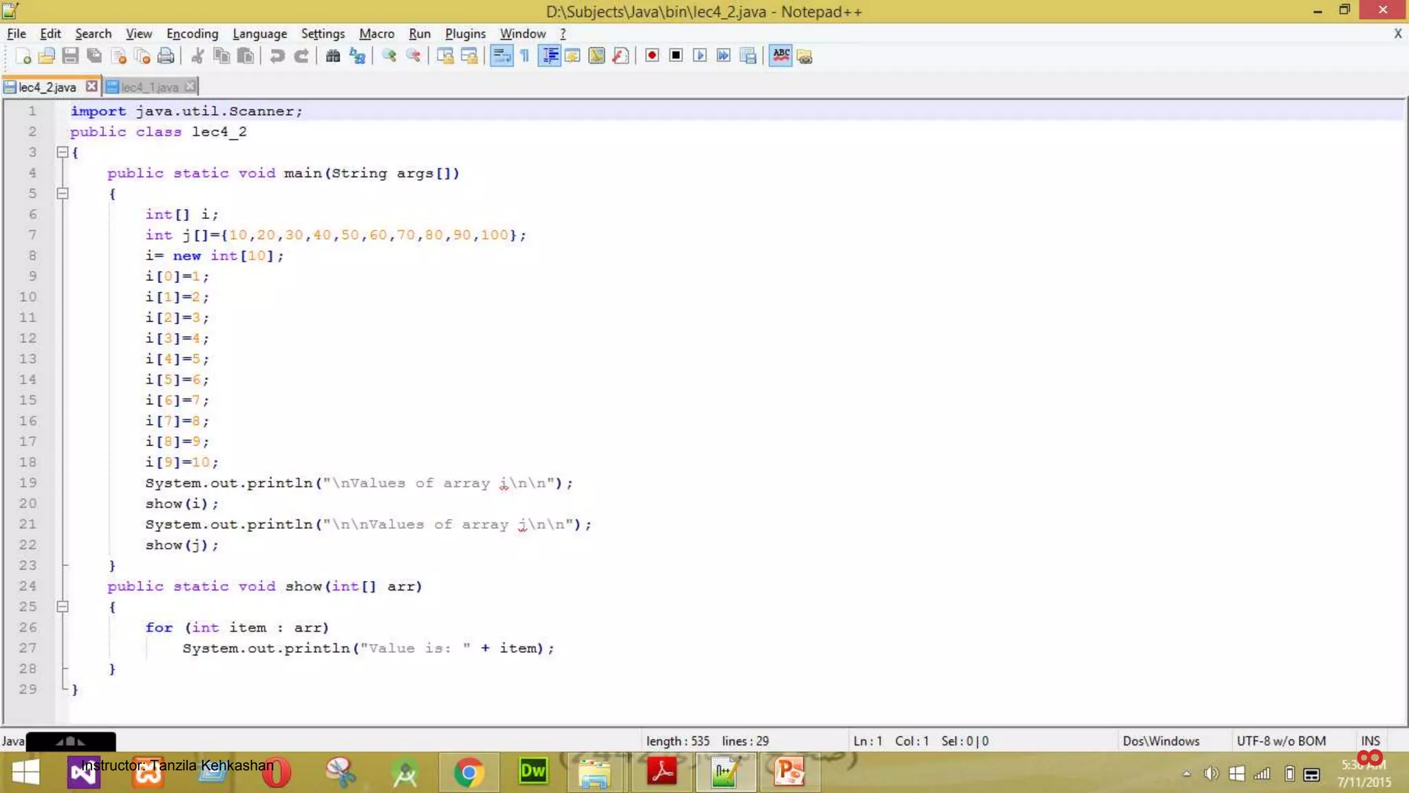 OOP Lecture 4-Arrays, String.pptx