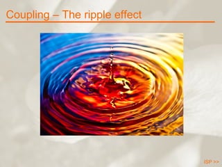 Coupling – The ripple effect ISP >> 
