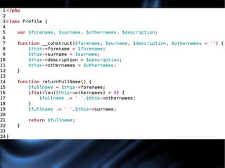 Properties Properties are class-wide variables. 