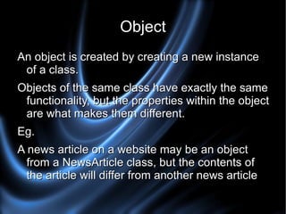 Many more things beyond the scope of this tutorial 