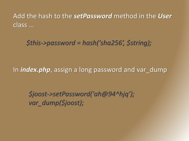 Object Oriented Programming Basics with PHP | PPT image.