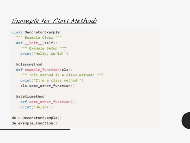  types of methods in python 