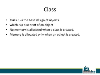 Oop ppt | PPTX | Programming Languages | Computing