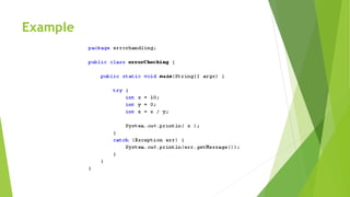 Object Oriented Programing JAVA presentaion | PPT