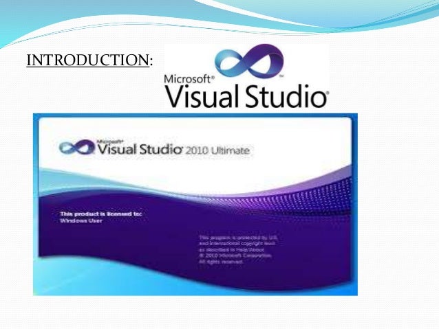 Presentation on Visual Studio
