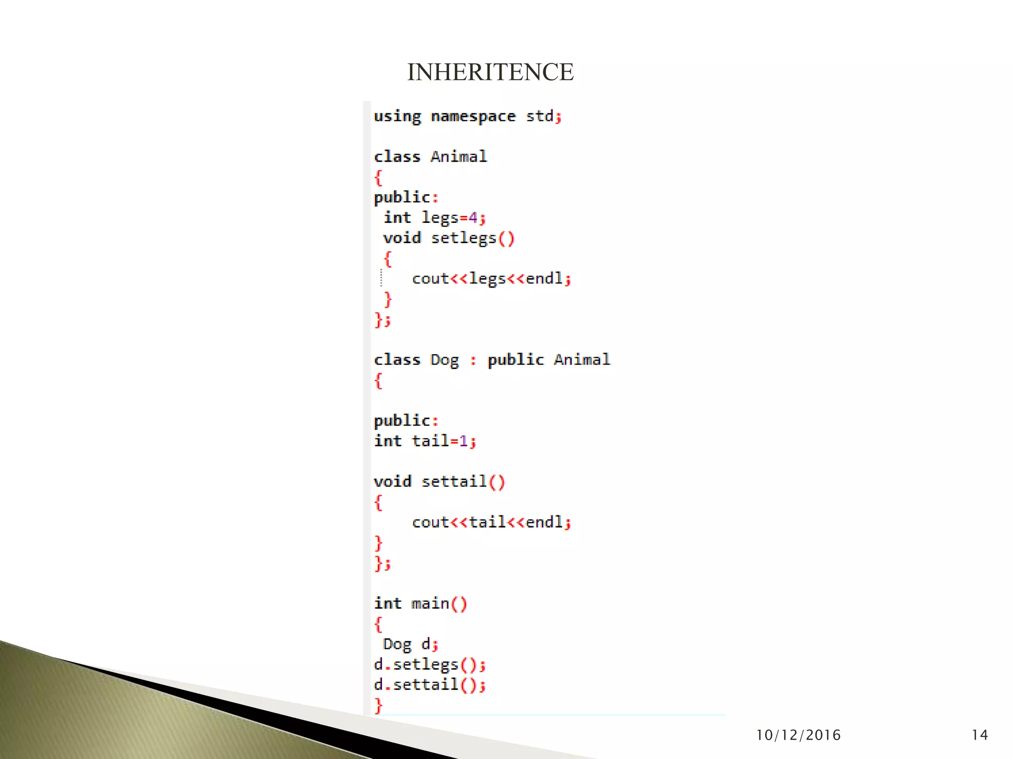 object oriented programming(syed munib ali 11b-023-bs) | PPT